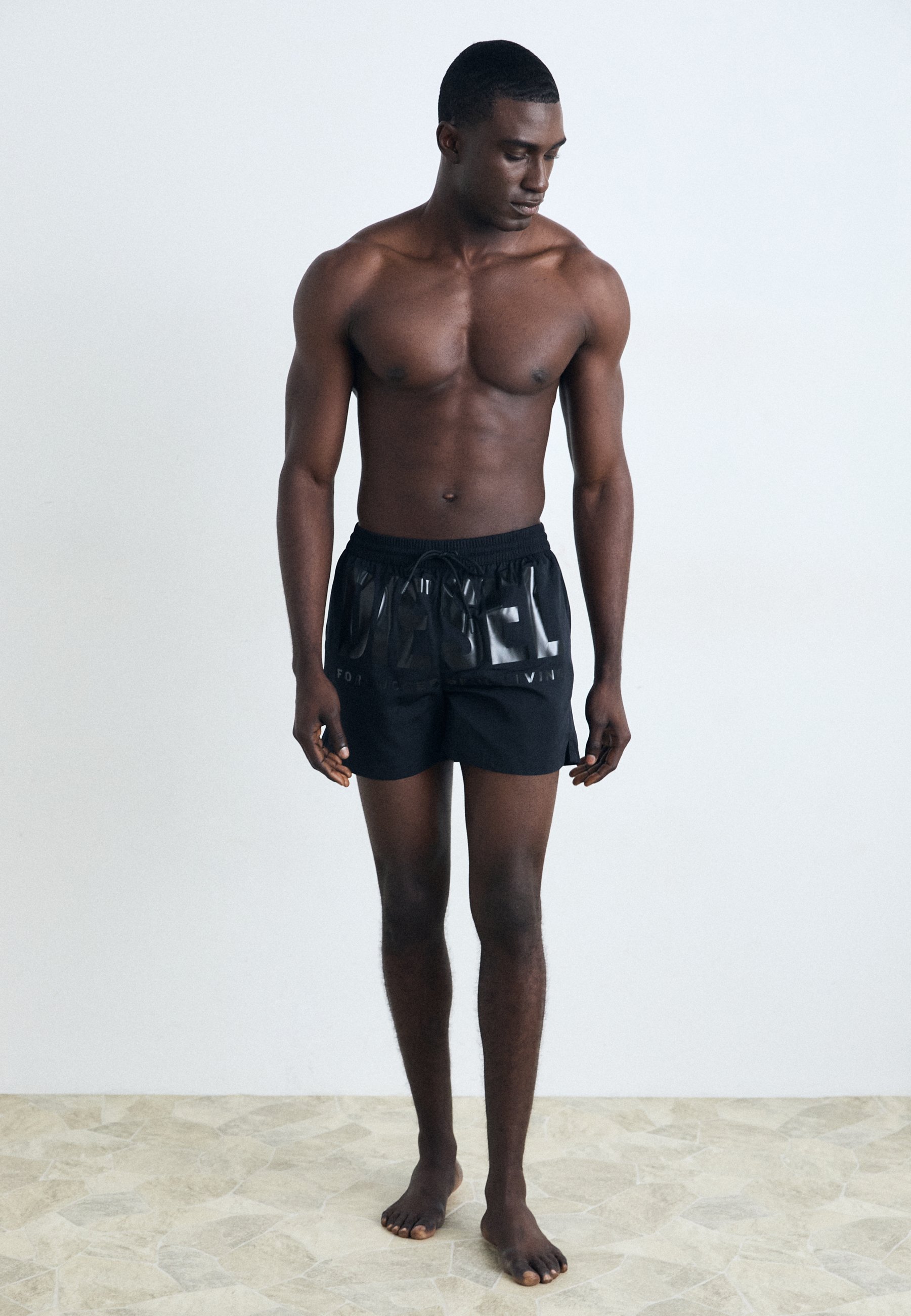 Diesel KEN-37-D-CORE - Calções de banho - black/preto - Zalando.pt