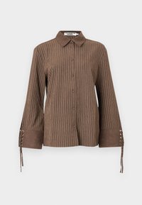 ILLY STRIPED BLOUSE - Chemisier - brown