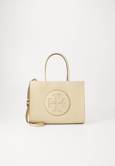 Tory Burch ELLA BIO PATENT SMALL TOTE - Handväska - vanilla soft serve