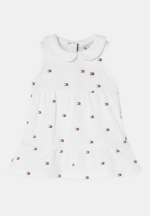 BABY FLAG DRESS - Freizeitkleid - white