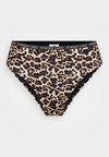 HIGH WAIST - Bikini alsók - braun