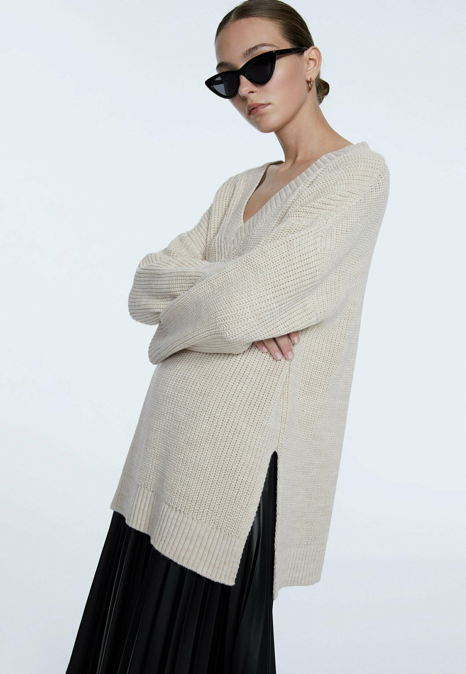 Oversize Pullover | Weit, weiter, am 