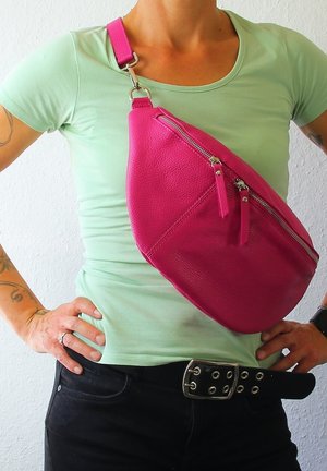 DrachenLeder Heuptas - pink fuchsia