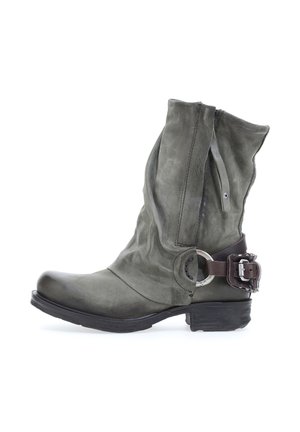 SAINTEC  - Gležnjače s platformom - celadon green