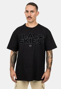 Blackskies TEAM - Marškinėliai su spaudiniu - allblack
