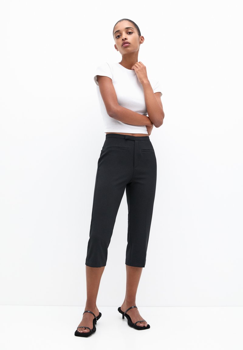 PULL&BEAR Broek zwart PULL&BEAR Broek zwart
