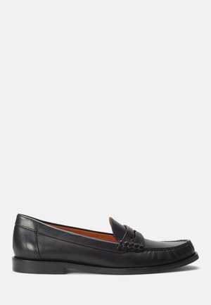 Polo Ralph Lauren CALFSKIN PENNY LOAFER - Slip-ons - black