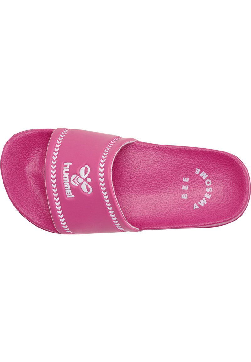 Kinder Riemchensandalen | Hummel Pantolette flach pink - PT61148 Kinder Riemchensandalen | Hummel Pantolette flach pink - PT61148