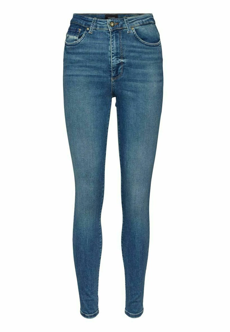 Vero Moda Jeans Skinny Fit donkerblauw