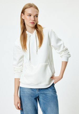 KANGAROO - Hoodie - white