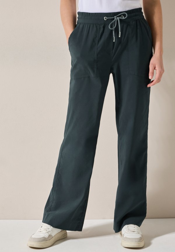 WIDE - Stoffhose - grün