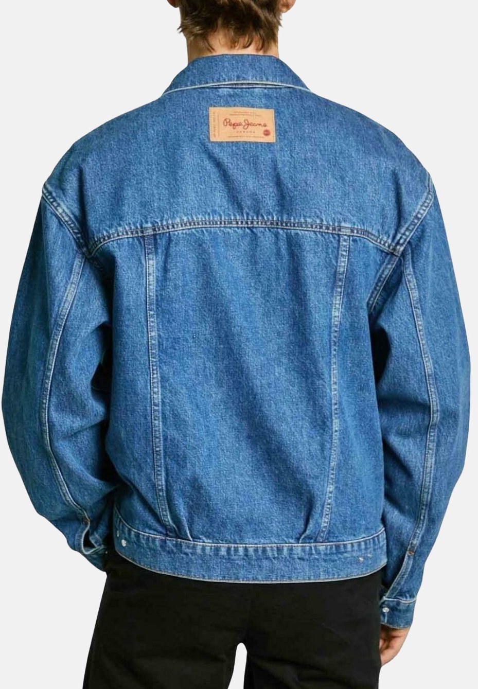 Pepe Jeans REVERSIBLE FOR - Veste en jean - blue/bleu - ZALANDO.FR