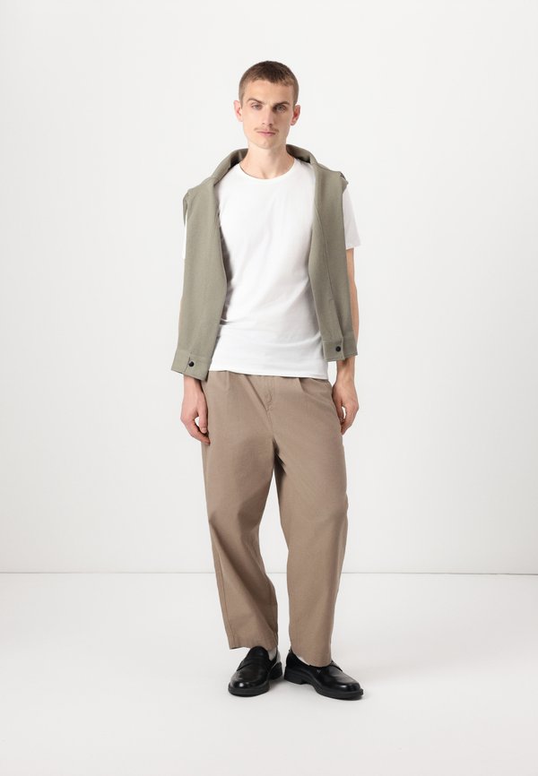 SLHROLAND O NECK TEE 3 PACK  - T-Shirt basic