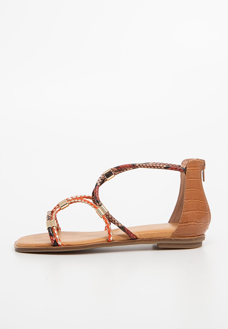 ALDO Sandalen oranje
