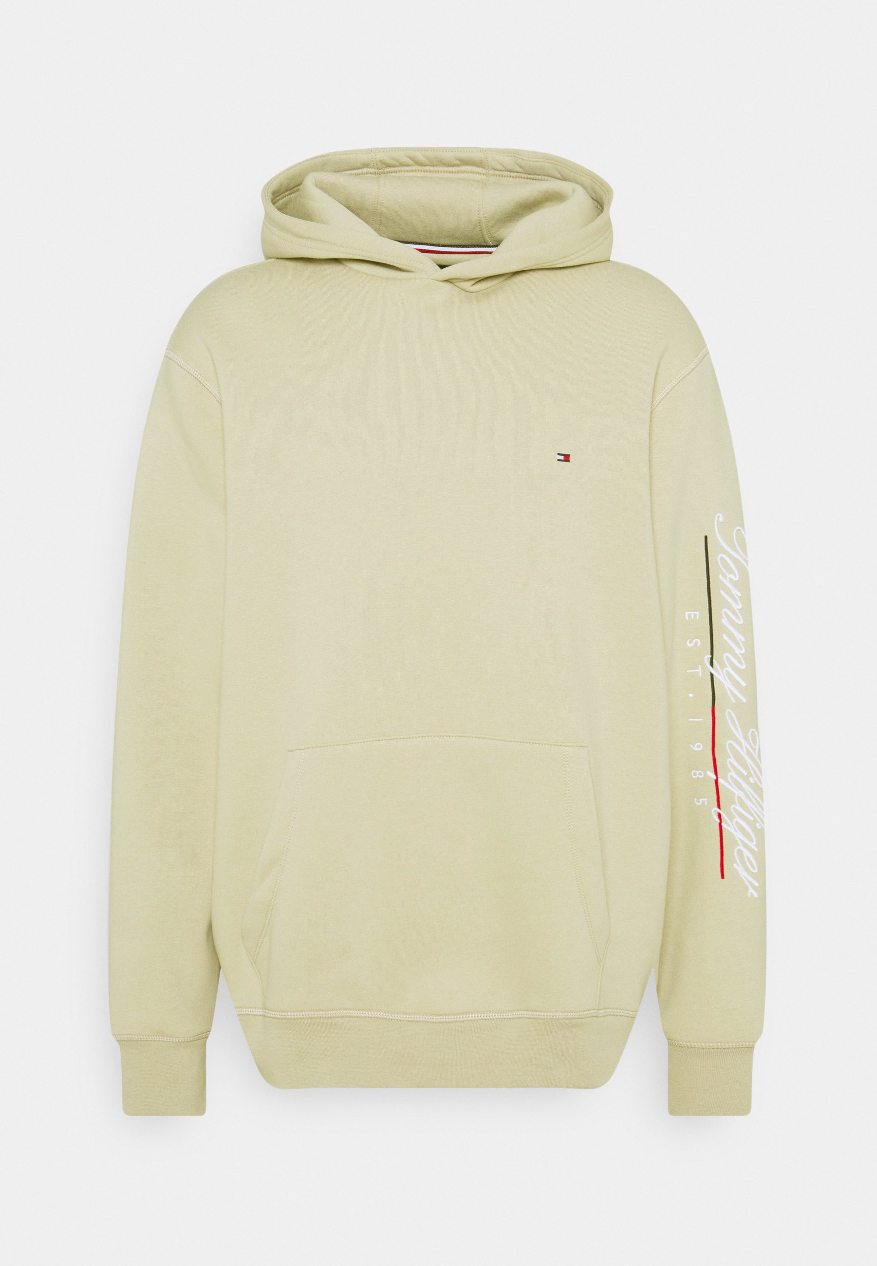 Tommy Hilfiger SCRIPT EMBROIDERY HOODY UNISEX - Felpa - desert tan/sabbia -  Zalando.it