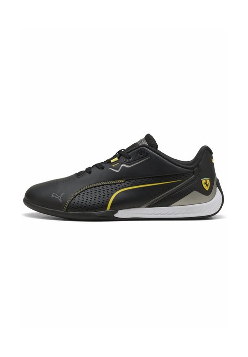 Puma SCUDERIA FERRARI DRIFT CAT 11 SNEAKERS UNISEX - Sneakers low - black/speed yellow