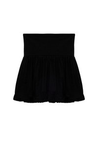 BALLOON CUT  - A-lijn rok - black