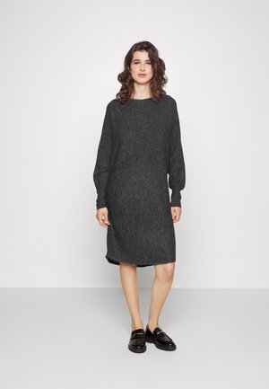 VMRUBELLEFILE BOAT SHORT DRESS LOW - Abito in maglia - medium grey