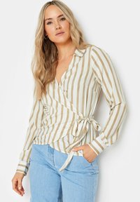 Long Tall Sally - STRIPE COLLARED  - Bluse - light brown Thumbnail-Bild 1