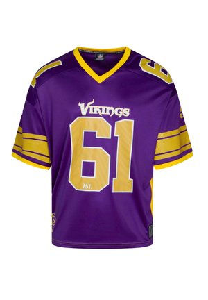 MINNESOTA VIKINGS NFL OVERSIZED  - Print T-shirt - lila