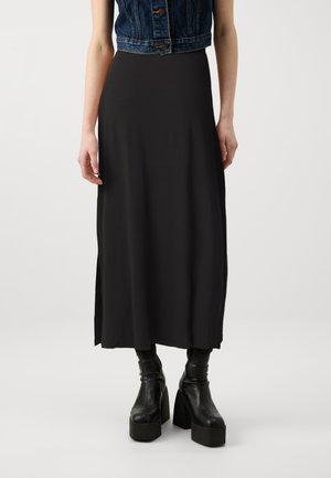 Falda larga - black