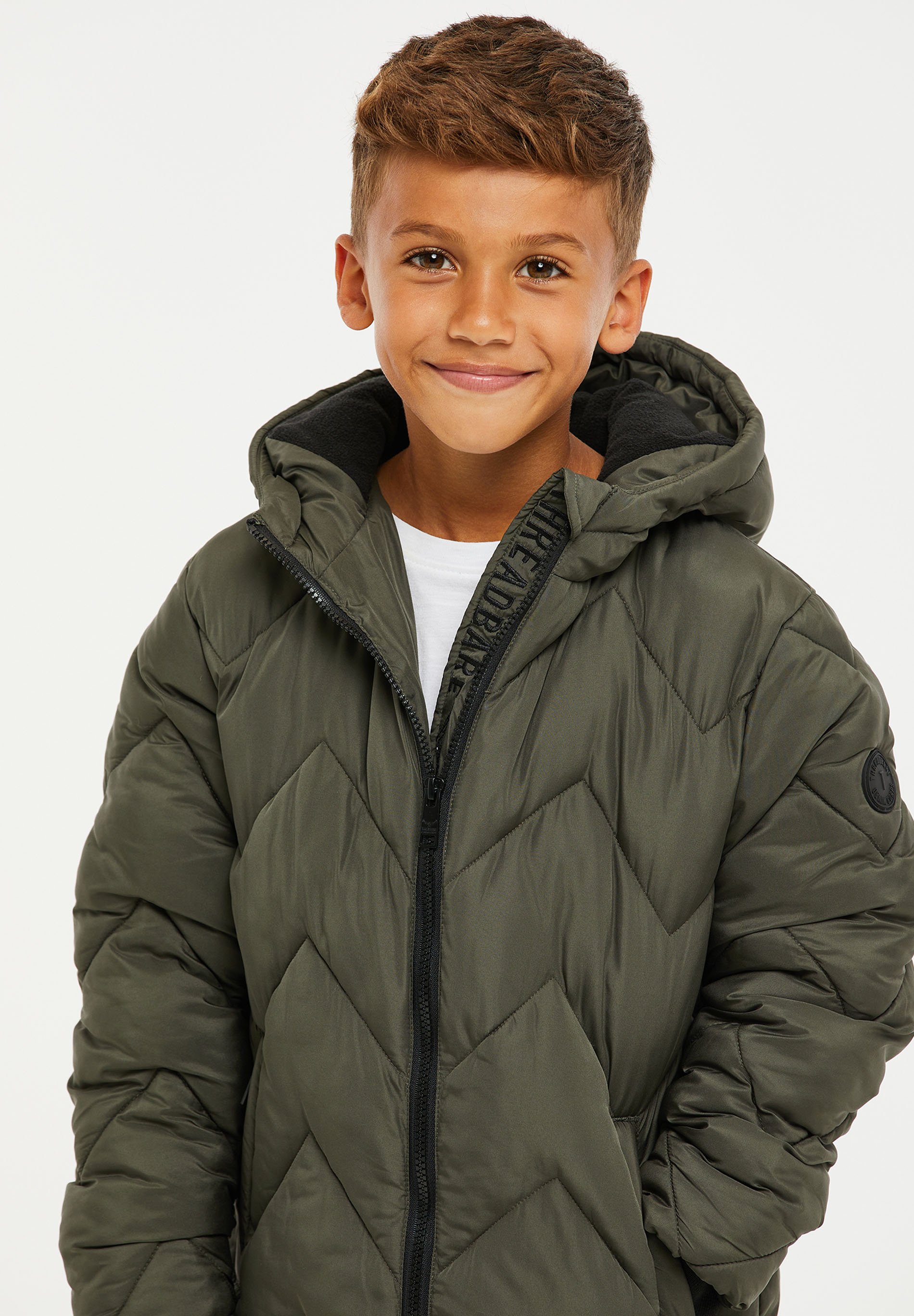LINE GANDEY - Winter coat - khaki 