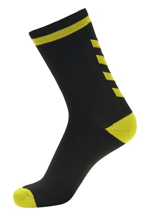 FUSSBALL  TEAMSPORT ELITE - Calze sportive - black blazing yellow