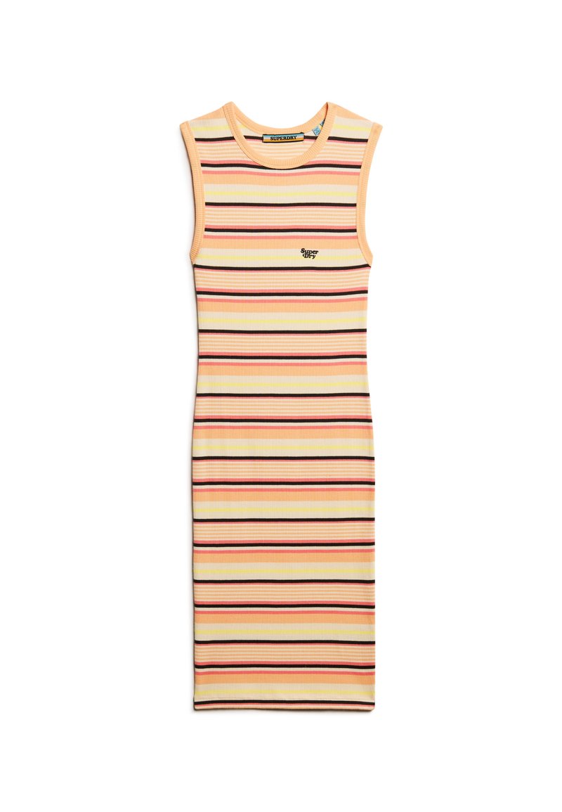 Superdry & Co Gebreide jurk oranje