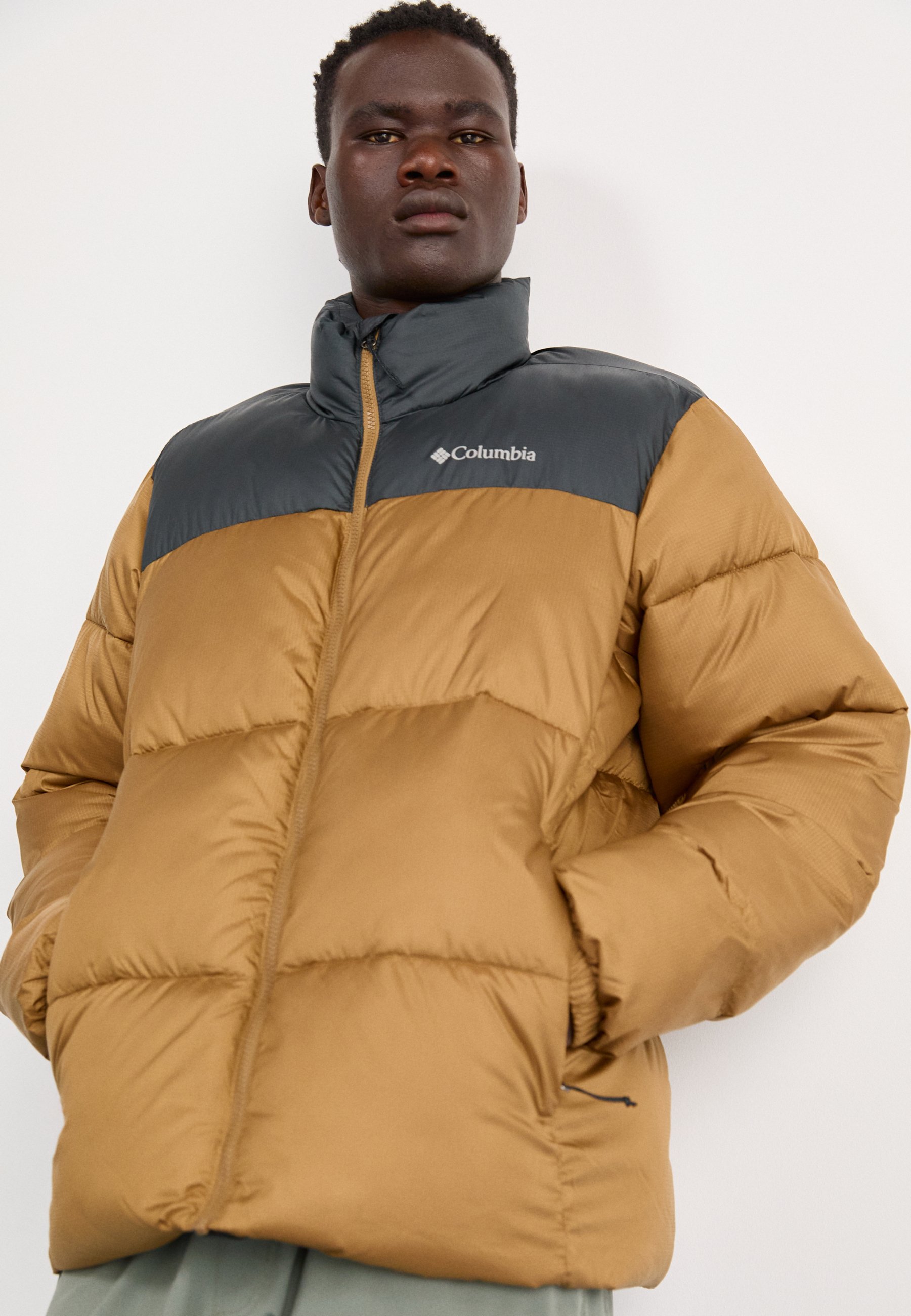 Columbia PUFFECT™ III JACKET - Winter jacket - delta/black/brown