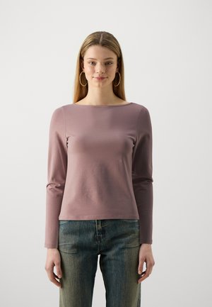 ONLLIVE LOVE BOAT NECK  - Langarmshirt - twilight mauve