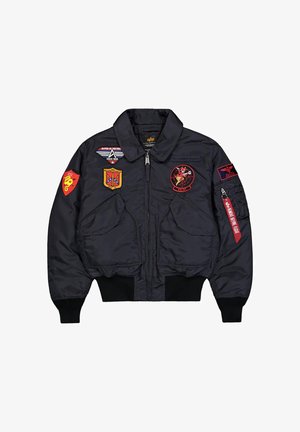Alpha Industries, ALPHA INDUSTRIES HERREN BOMBERJACKE CWU-45/P DEVILS BRIGADE IRON GREY - Chaquetas bomber - iron grey
