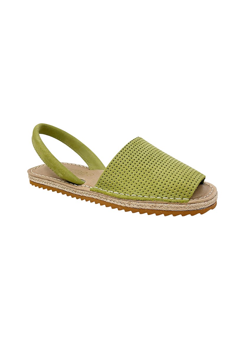 Damen Halbschuhe | LIBERITAE DANU Espadrille green/grün - PS44097 Damen Halbschuhe | LIBERITAE DANU Espadrille green/grün - PS44097