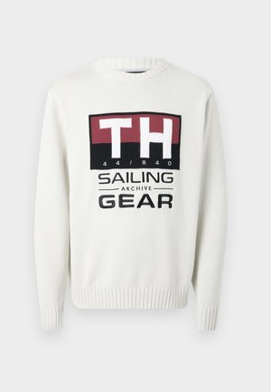 SAILING CREWNECK UNISEX - Strickpullover - ecru