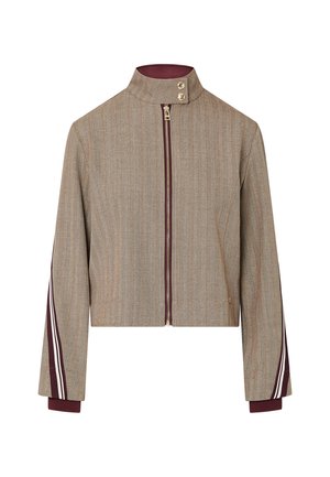 LIU JO, GIACCA CON TAPE BICOLOR - Veste mi-saison - beige