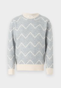 SLHRAI CREW NECK - Jumper - blue mirage
