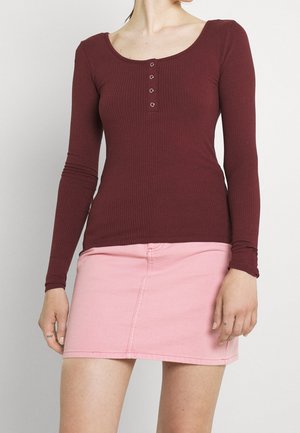 T-shirt à manches longues - dark red