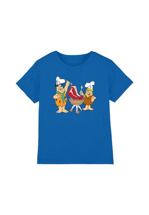 Cotton Soul, THE FLINTSTONES BEEF UNISEX - Print T-shirt - royal blue