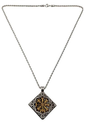 COMPASS NORDIC STYLE - Halskette - silber- und goldfarben