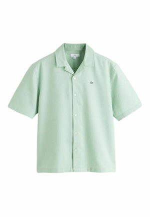 Next, REGULAR FIT - TEXTURED TRIDENT SHORT SLEEVE - Overhemd - green