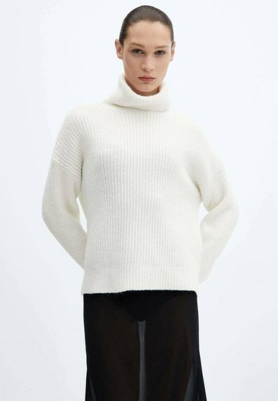 Vila July Jaquard L/S Maglia Top-Noos Maglione Lavorato, Nero, XS Donna