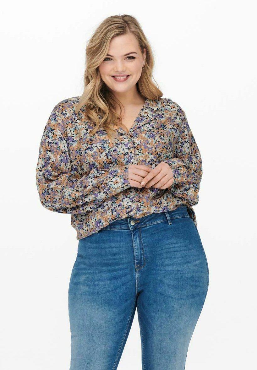 ONLY Carmakoma CURVY - Camicia - cloud dancer/avorio - Zalando.it