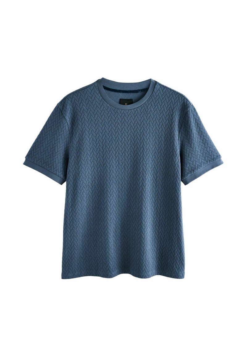 Next Nyomott mintás póló - blue