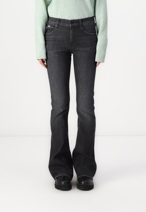 3301 FLARE - Bootcut jeans - worn in asteroid grey