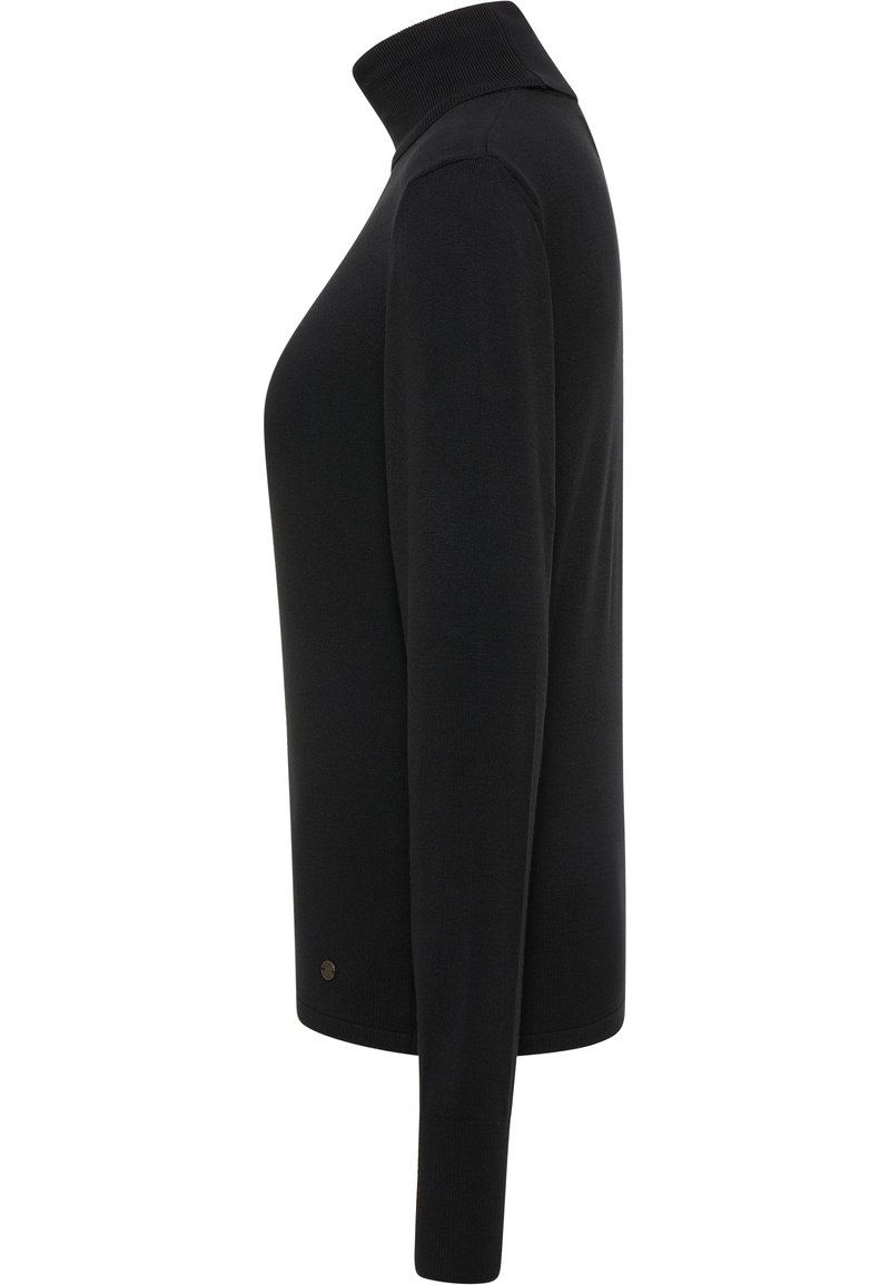 Damen Strickjacken | Mustang Strickpullover schwarz - NM16886 Damen Strickjacken | Mustang Strickpullover schwarz - NM16886
