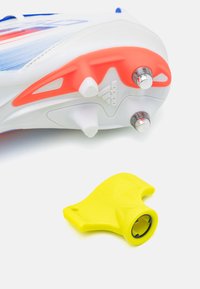 adidas Performance F50 LEAGUE SOFT GROUND - Scarpe da calcio per terreno morbido - footwear white/solar red/lucid blue