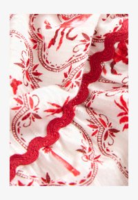 Niet geselecteerd, ecru red lobster print