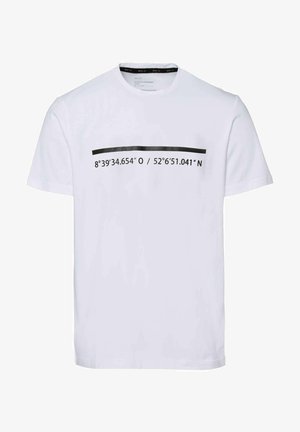 LEX - T-shirt con stampa - weiss