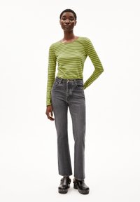 ARMEDANGELS ENRICCAA STRIPES - Langarmshirt - new moss dark moss