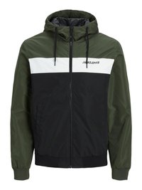 JJERUSH HOOD - Veste de survêtement - forest night