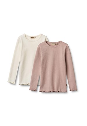 Wheat, WHEAT T-SHIRT 2ER PACK DOPPELPACK L/S IDA - Top s dlouhým rukávem - rose powder